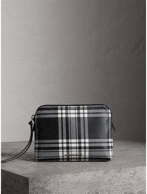 burberry tartn pouch blue|burberry handbags for women.